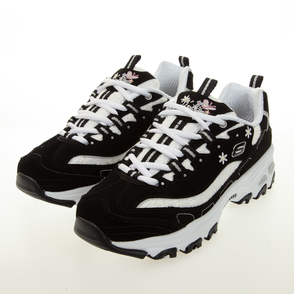 SKECHERS 休閒鞋 女休閒系列 D'LITES - 149466BKW