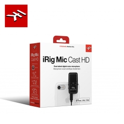 IK Multimedia iRig Mic Cast HD 雙向錄音麥克風