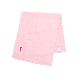 Nike 毛巾 Solid Core Towel 粉 純棉 吸汗 刺繡 健身 訓練 球類 運動毛巾 N100154160-6NS