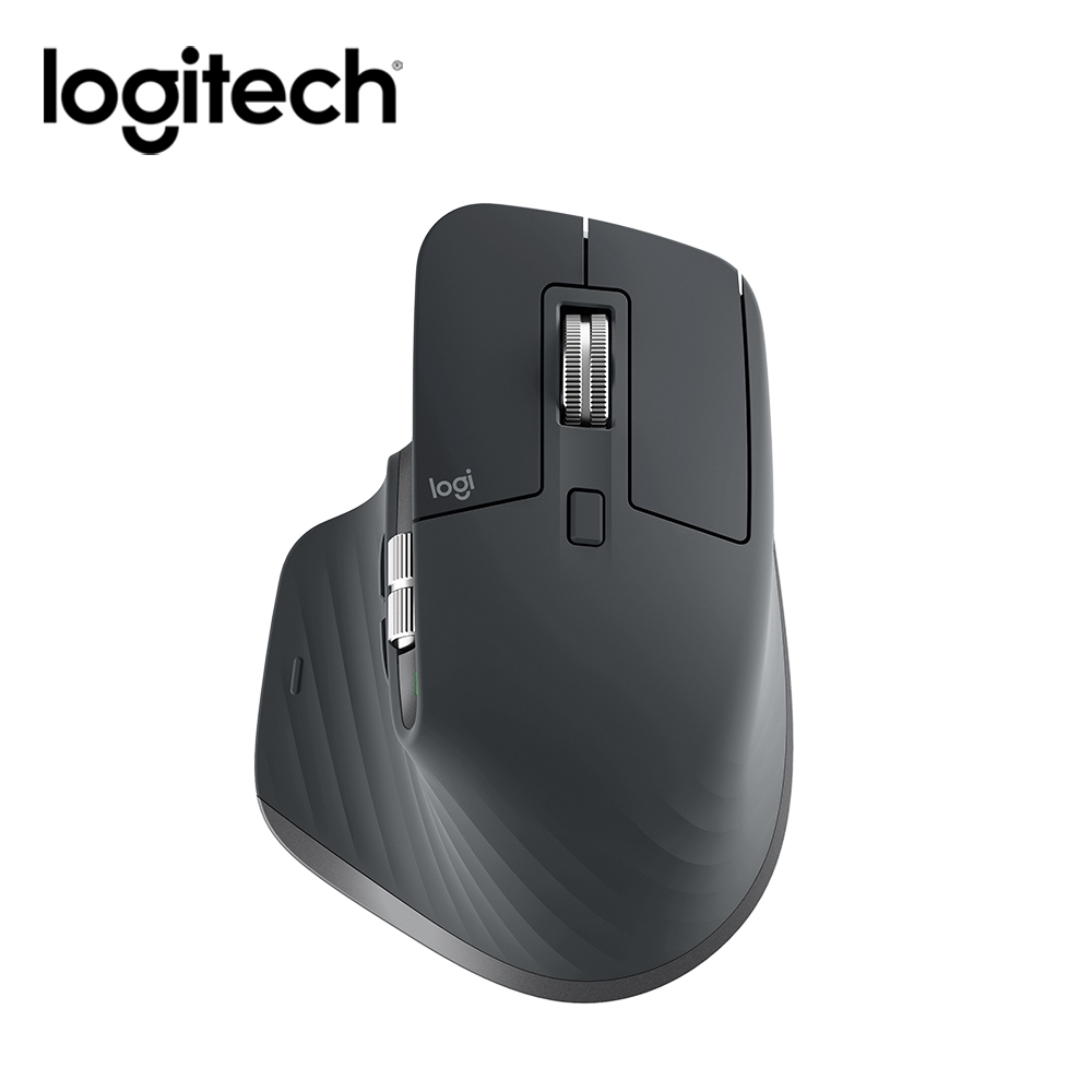 羅技 logitech MX Master 3 無線滑鼠-黑色