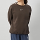 Nike AS W Nsw Phnx Flc Os Crew 女 可可色 寬鬆 刷毛 大學T 長袖 DQ5734-237 product thumbnail 1