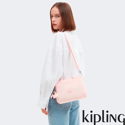 Kipling 優雅輕柔粉多袋手提包-KANAAN