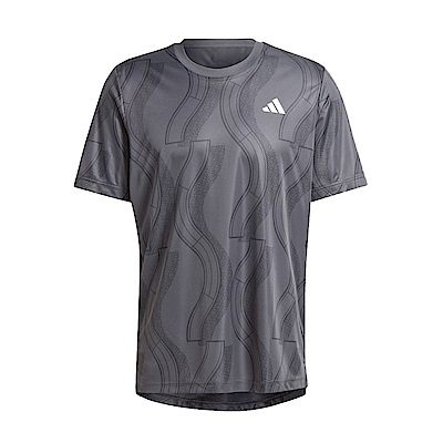 Adidas Club Graph Tee IP1882 男 短袖 上衣 運動 訓練 網球 吸濕排汗 透氣 灰