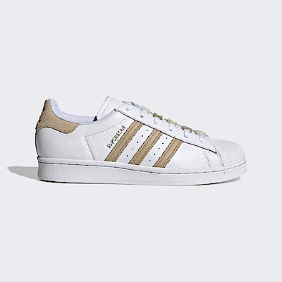 Adidas Superstar W GZ0868 女 休閒鞋 經典 Originals 鞋帶飾扣 皮革 白