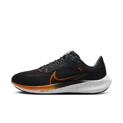 NIKE AIR ZOOM PEGASUS 40 男慢跑鞋-黑綠橘-FQ8723010