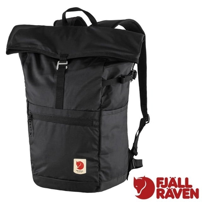 Fjallraven 北極狐 High Coast Foldsack 24L 輕量多功能日用後背包.電腦書包_黑