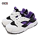 Nike 童鞋 Huarache Run PS 中童 白 紫 黑 武士鞋 小朋友 704949-117 product thumbnail 1