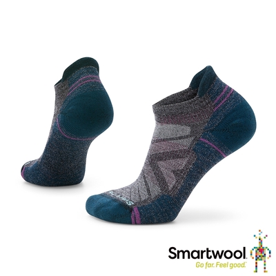官方直營 Smartwool 女機能戶外全輕量減震踝襪 淺灰 美麗諾羊毛襪 登山襪 保暖襪 除臭襪