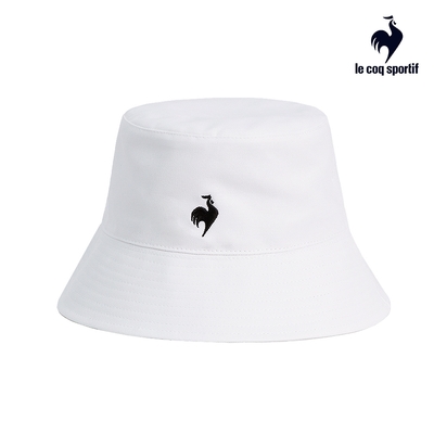 法國公雞牌刺繡LOGO內裏印花設計漁夫帽 男女款 白色 LWP0330290