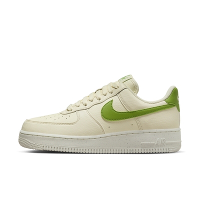 NIKE WMNS AIR FORCE 1 07 NN 女休閒運動鞋-米綠色-DV3808102