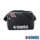 K-SWISS CT LEATHER BAG SMALL 1皮革側背包(小)-黑 product thumbnail 1