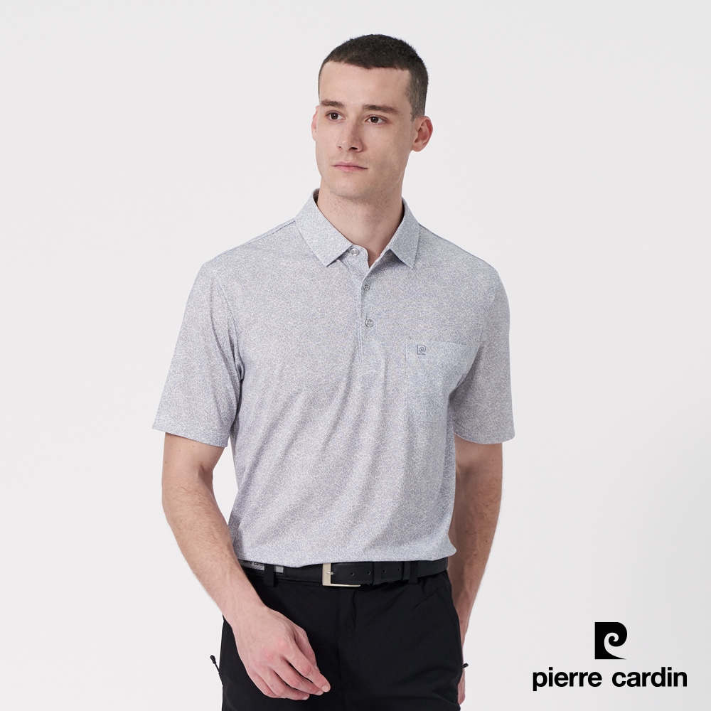 Pierre Cardin皮爾卡登 男裝 台灣製 機能吸濕排汗涼爽短袖POLO衫(多款任選) (H款)