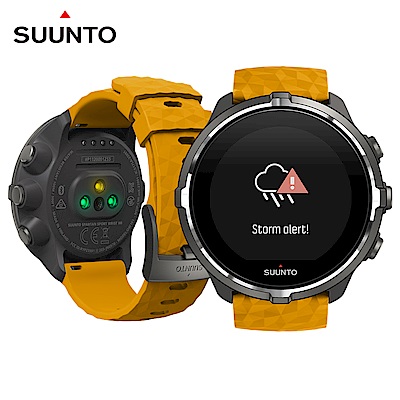 SUUNTO SpartanSportBaro彩色觸控戶外探險的腕式心率GPS腕錶-琥珀色