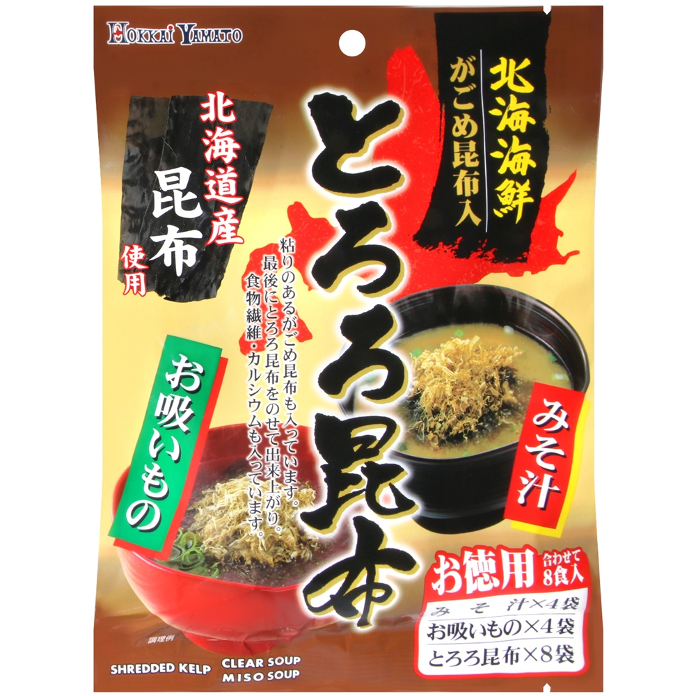 (即期良品)北海大和 北海道綜合即食味噌昆布湯 50g