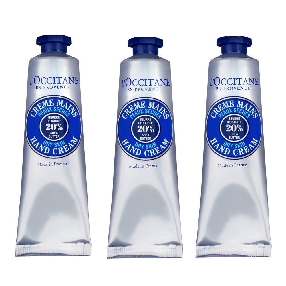 L'OCCITANE 歐舒丹 乳油木經典護手霜 30ml 3入