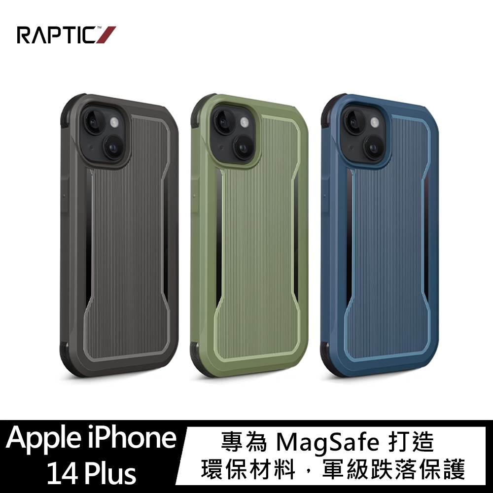 RAPTIC Apple iPhone 14 Plus Fort Magsafe 保護殼
