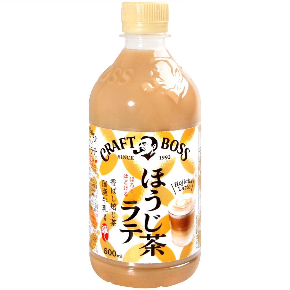 SUNTORY Boss焙茶拿鐵(500ml)