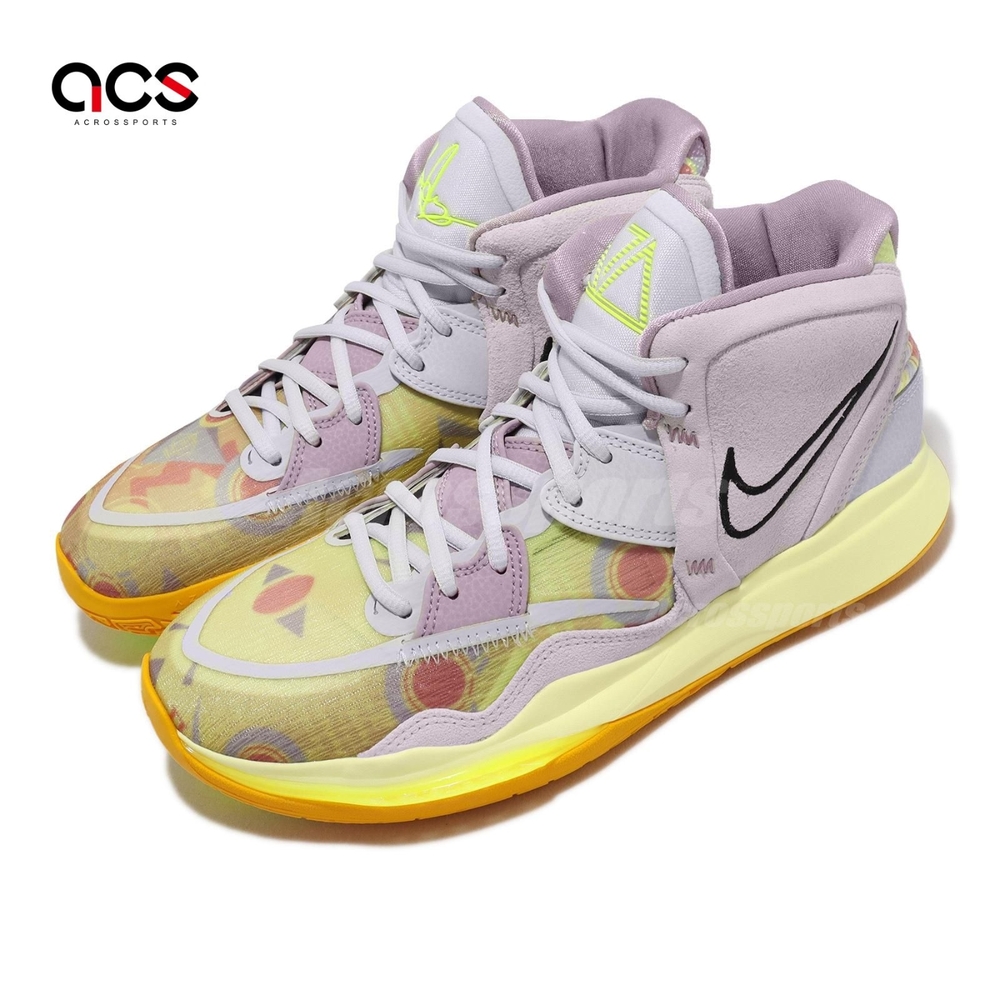 Nike 籃球鞋 Kyrie Infinity EP 男鞋 紫灰 黃 KI XDR 雙氣墊 厄文 DM0855-500
