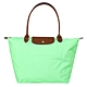 LONGCHAMP   LE PLIAGE長提把大型折疊水餃包/綠色(L) product thumbnail 1