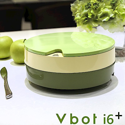Vbot 超級鋰電池迷你智慧型掃地機器人 (2合1) i6蛋糕機(抹茶)