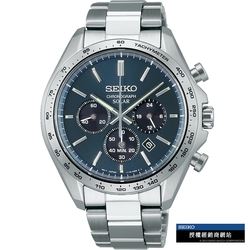 SEIKO  精工 CS 競速方程式計時太陽能腕錶-(V175-0FA0B/SBPY163J)