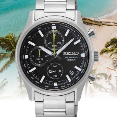 SEIKO精工 CS急速 三眼計時腕錶 SSB419P1/8T67-00S0D (SK034)