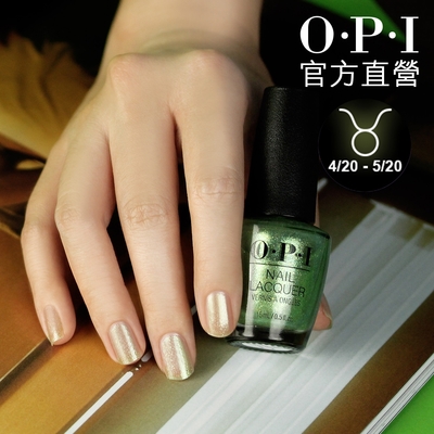 OPI 相信我的牛 經典指甲油-NLH015．小黑蓋/星座能量系列指彩/金牛座代表色/美甲彩繪/官方直營