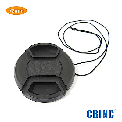 CBINC 夾扣式鏡頭蓋(附繩) 72mm