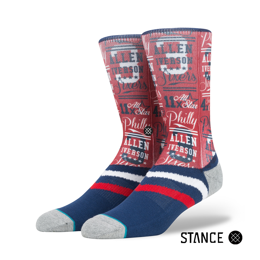 STANCE IVERSON STATS-男襪-Allen Iverson艾佛森