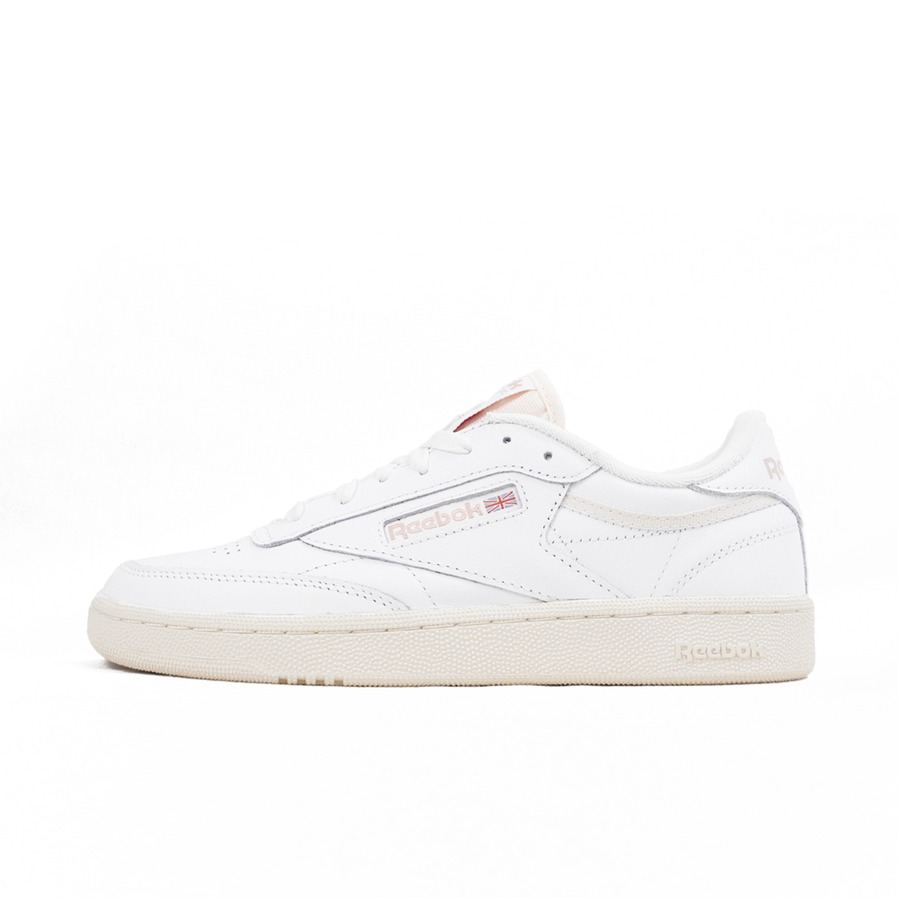 Reebok Club C 85 [100074234] 女 休閒鞋 運動 經典 復古 低筒 簡約 百搭 舒適 米白