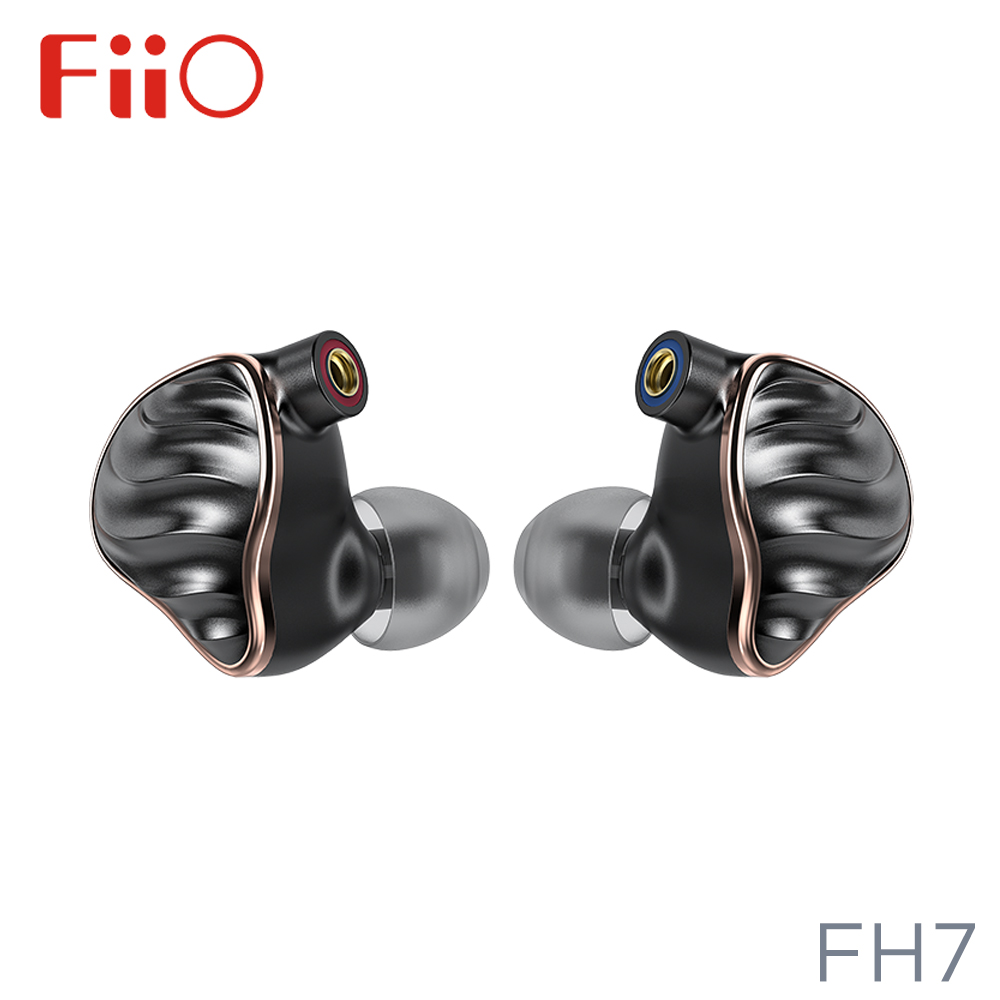 (11/9 LINE回饋5%上限300)【FiiO】FH7 一圈四鐵五單元MMCX單晶銅鍍銀可換線耳機