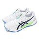 Asics 排球鞋 GEL-Tactic 12 男鞋 女鞋 白 藍 透氣 吸震 輕量 亞瑟膠 運動鞋 亞瑟士 1073A058102 product thumbnail 1