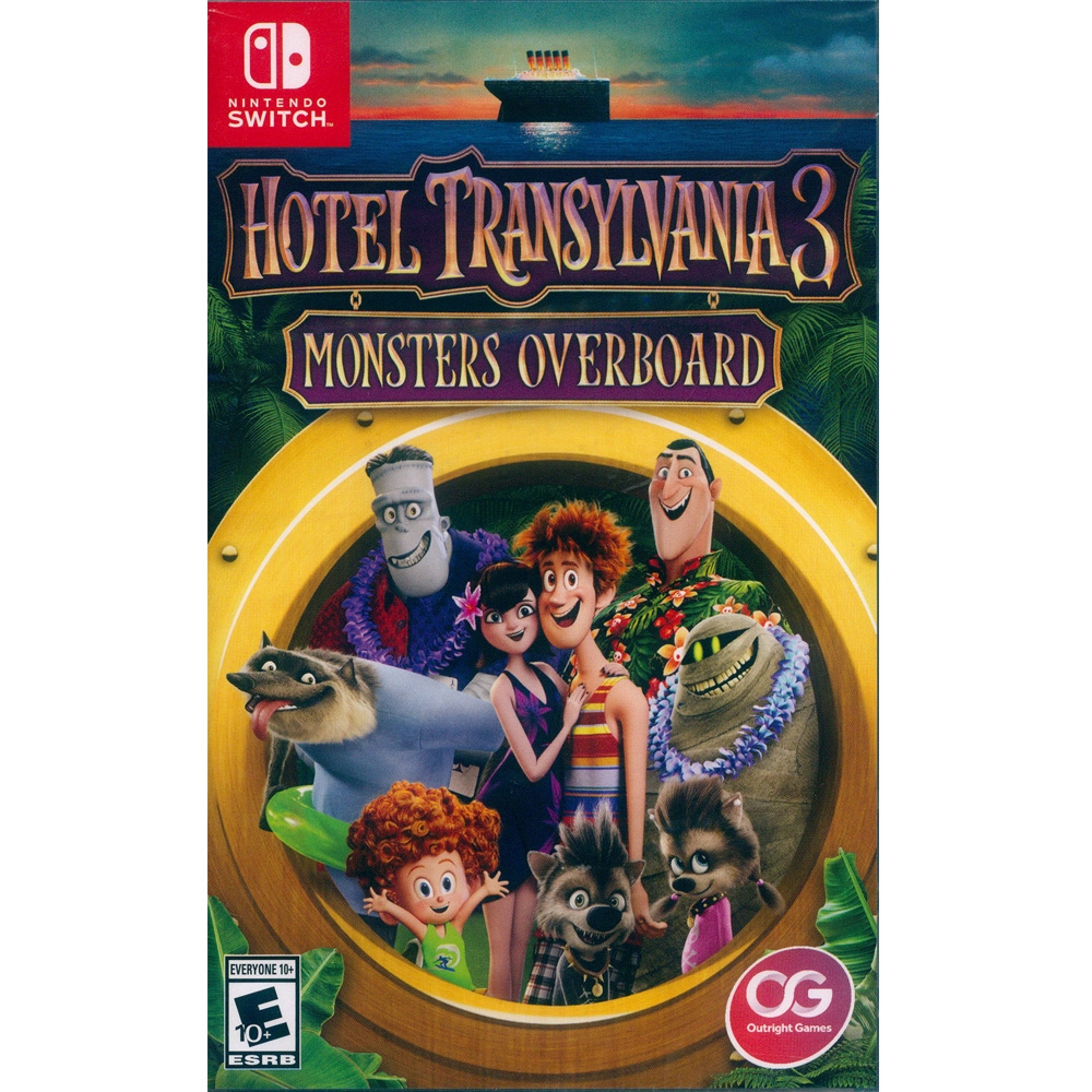 尖叫旅社 3：怪獸假期 Hotel Transylvania - NS Switch 英文美版