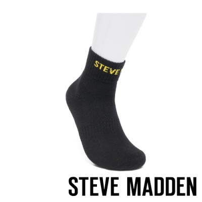 STEVE MADDEN-時尚品牌彈性襪-黑色