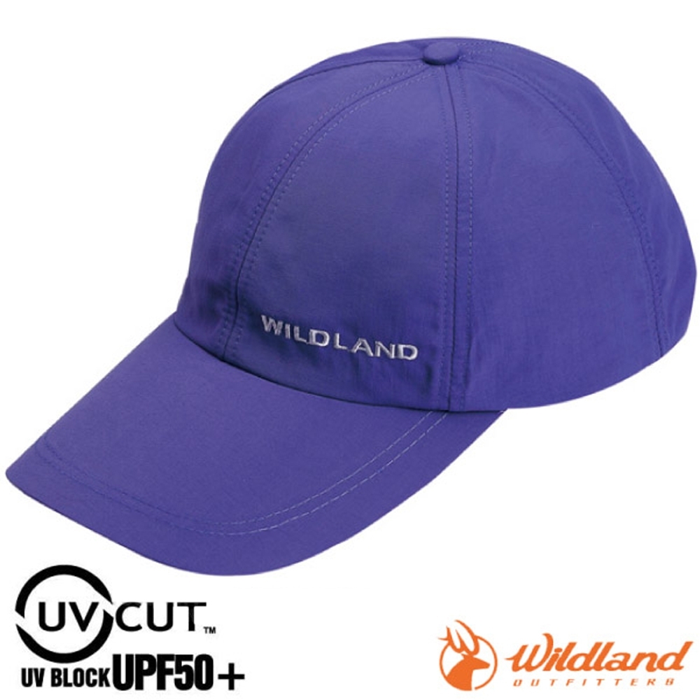 WildLand 新款 中性抗UV透氣棒球帽.防晒遮陽帽.鴨舌帽.休閒帽_葡萄紫