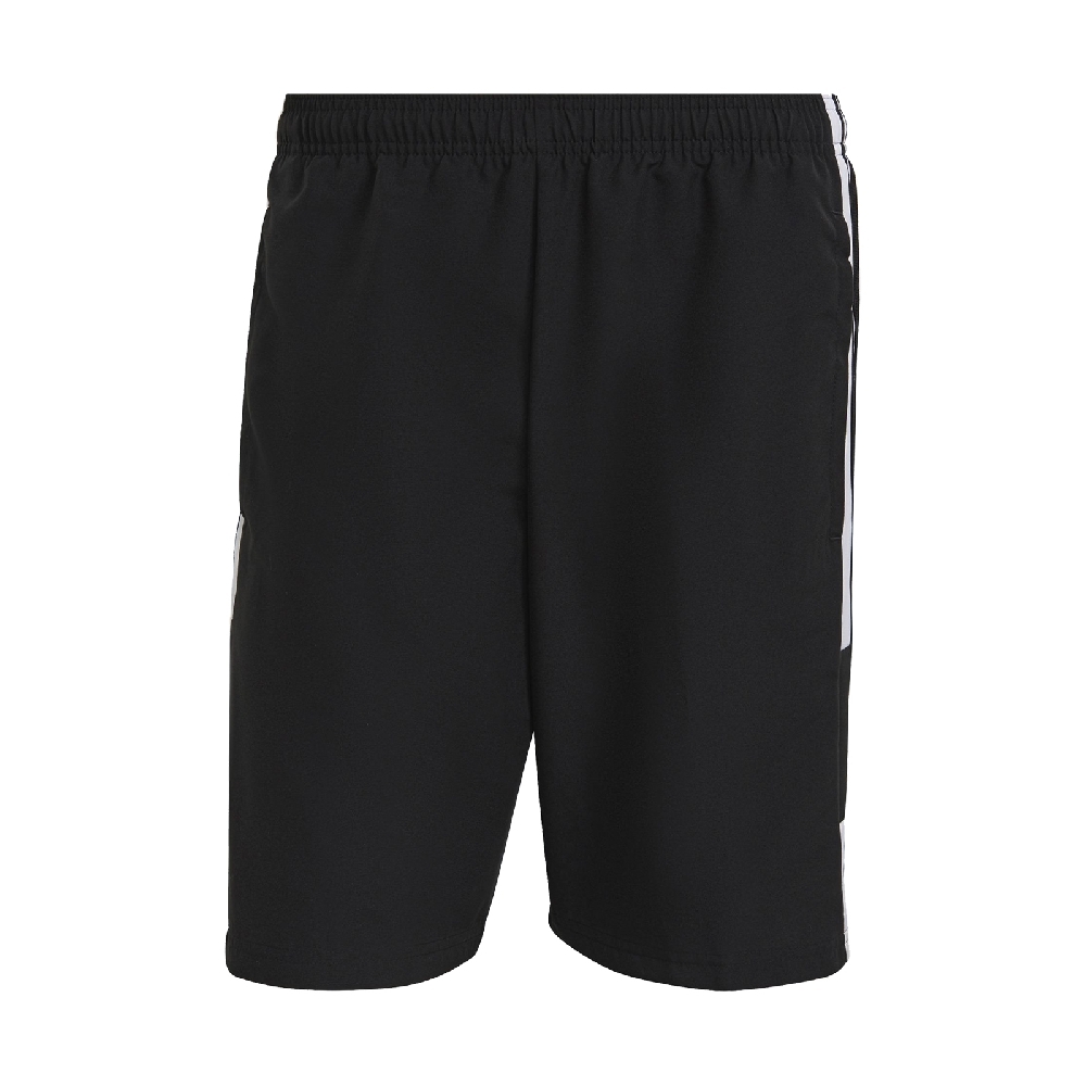 adidas 短褲 Squad21 DT Shorts 男款 愛迪達 三線 抽繩 口袋 吸濕排汗 基本 黑 白 GK9557