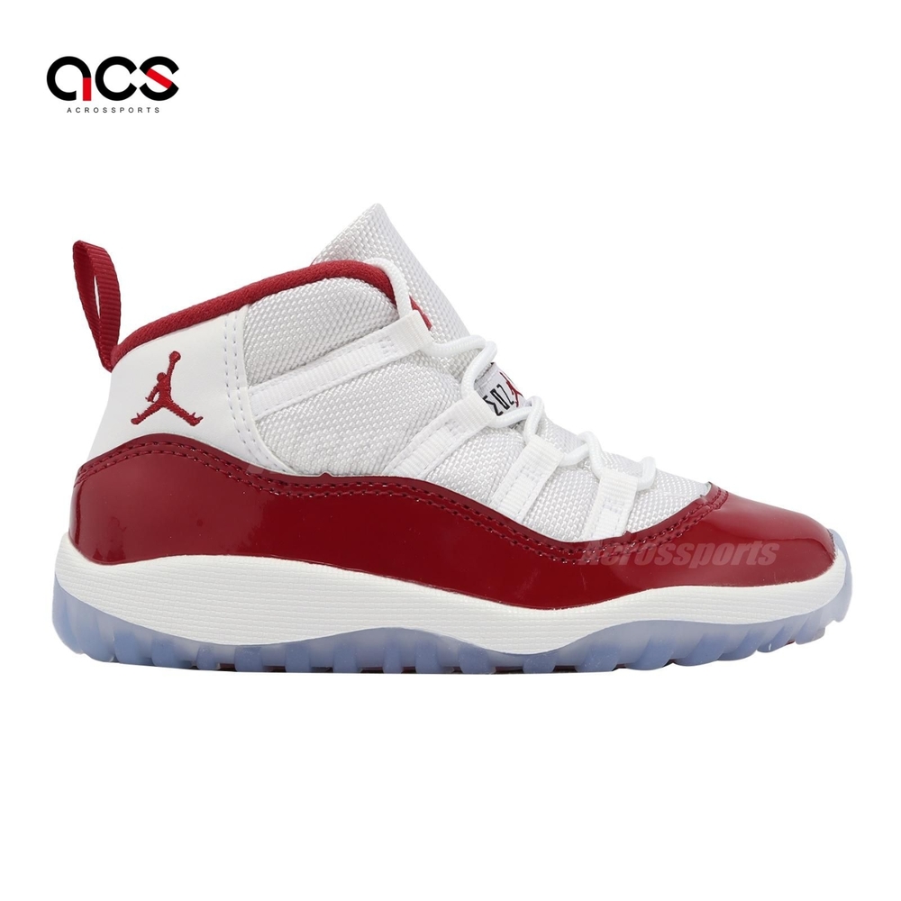 Nike Jordan 11 Retro TD 童鞋小童櫻桃紅白Cherry 11代AJ11 378040-116