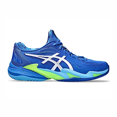 Asics Court FF 3 Novak [1041A363-400] 男 網球鞋 美網配色 抗扭 襪套 包覆 藍