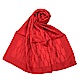 HERMES Faconnee Muffler 經典H Logo 羊絨混絲圍巾-(紅色) product thumbnail 1