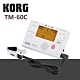 KORG TM-60C調音節拍器+調音夾線/功能齊全/白 product thumbnail 1