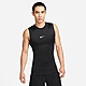 NIKE 背心 男款 運動背心 慢跑 緊身 AS M NP DF TOP SL TIGHT 黑 FB7915-010(3S3262) product thumbnail 1