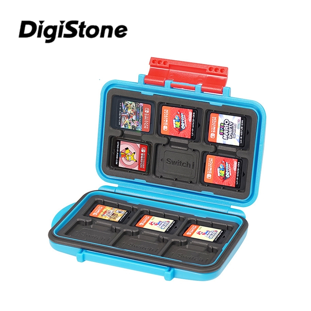 DigiStone 任天堂 Switch NS 遊戲卡收納盒12片裝 【四邊防水防震壓條加密型】 | Switch 週邊配件 | Yahoo奇摩購物中心