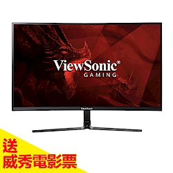 ViewSonic VX2758-PC-MH 27型曲面電競顯示器