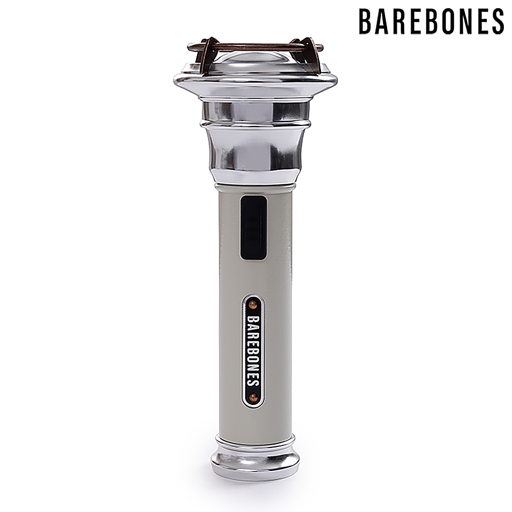 【Barebones】手電筒 Vintage Flashlight LIV-190 / 骨董白