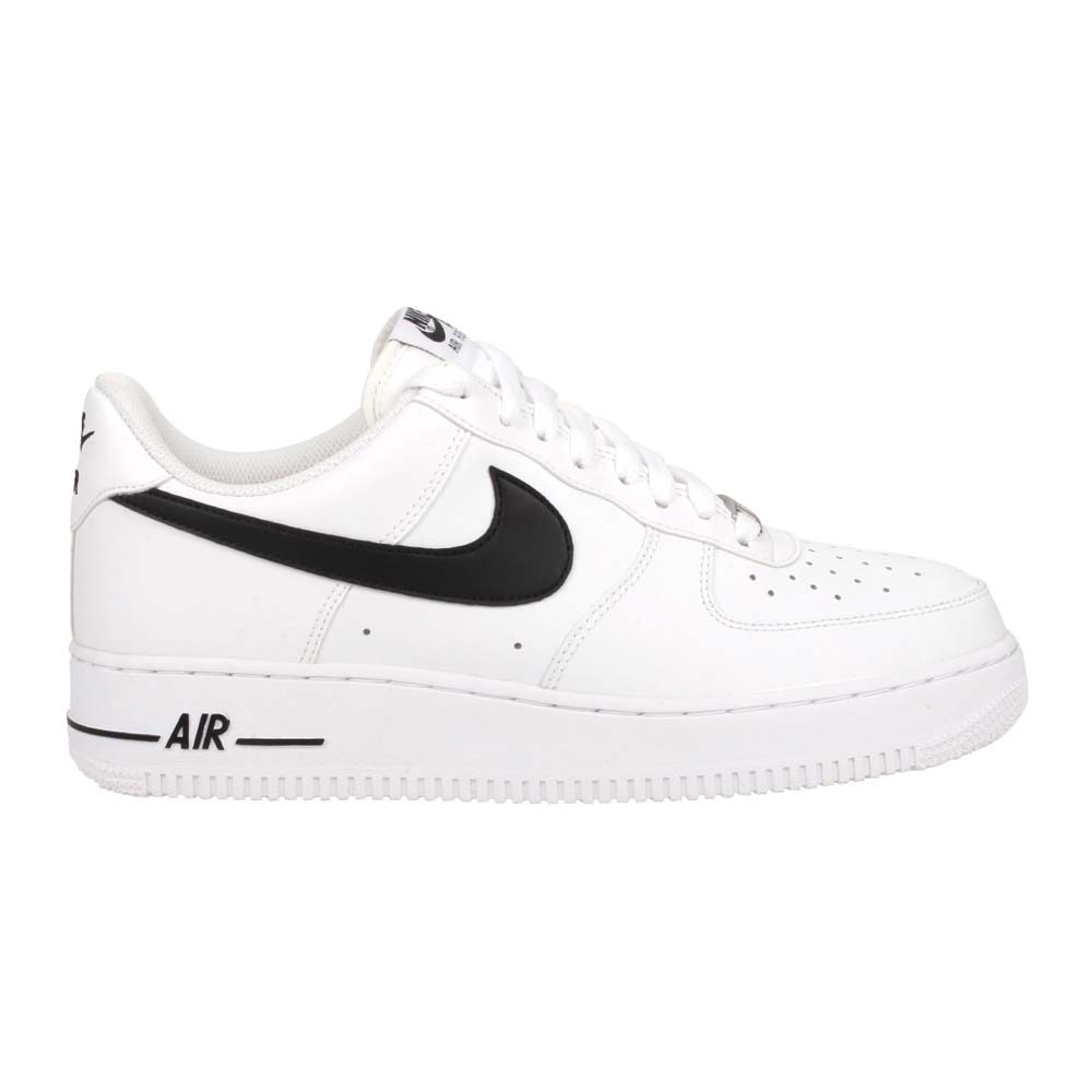 NIKE AIR FORCE 1 07 AN20 男運動休閒鞋-皮革 復古 CJ0952100 白黑