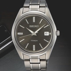 SEIKO 精工 極輕鈦金屬 經典腕錶 6N52-00B0D / SUR373P1(SK034)