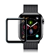 GLA Apple Watch Series 4 44mm全膠曲面滿版疏水玻璃貼(黑) product thumbnail 1