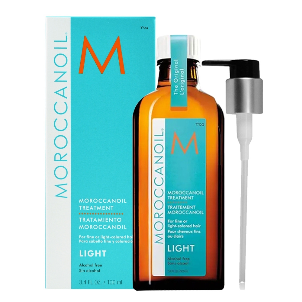 MOROCCANOIL 摩洛哥優油 輕優油100ml 護髮油 (含壓頭)