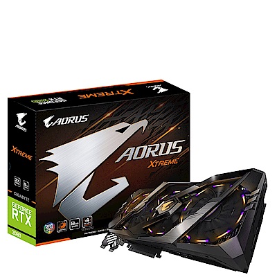 技嘉 GV-N2080AORUS X-8GC RTX2080顯示卡