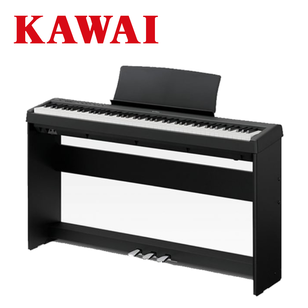 KAWAI ES110 88鍵數位電鋼琴 時尚黑色款